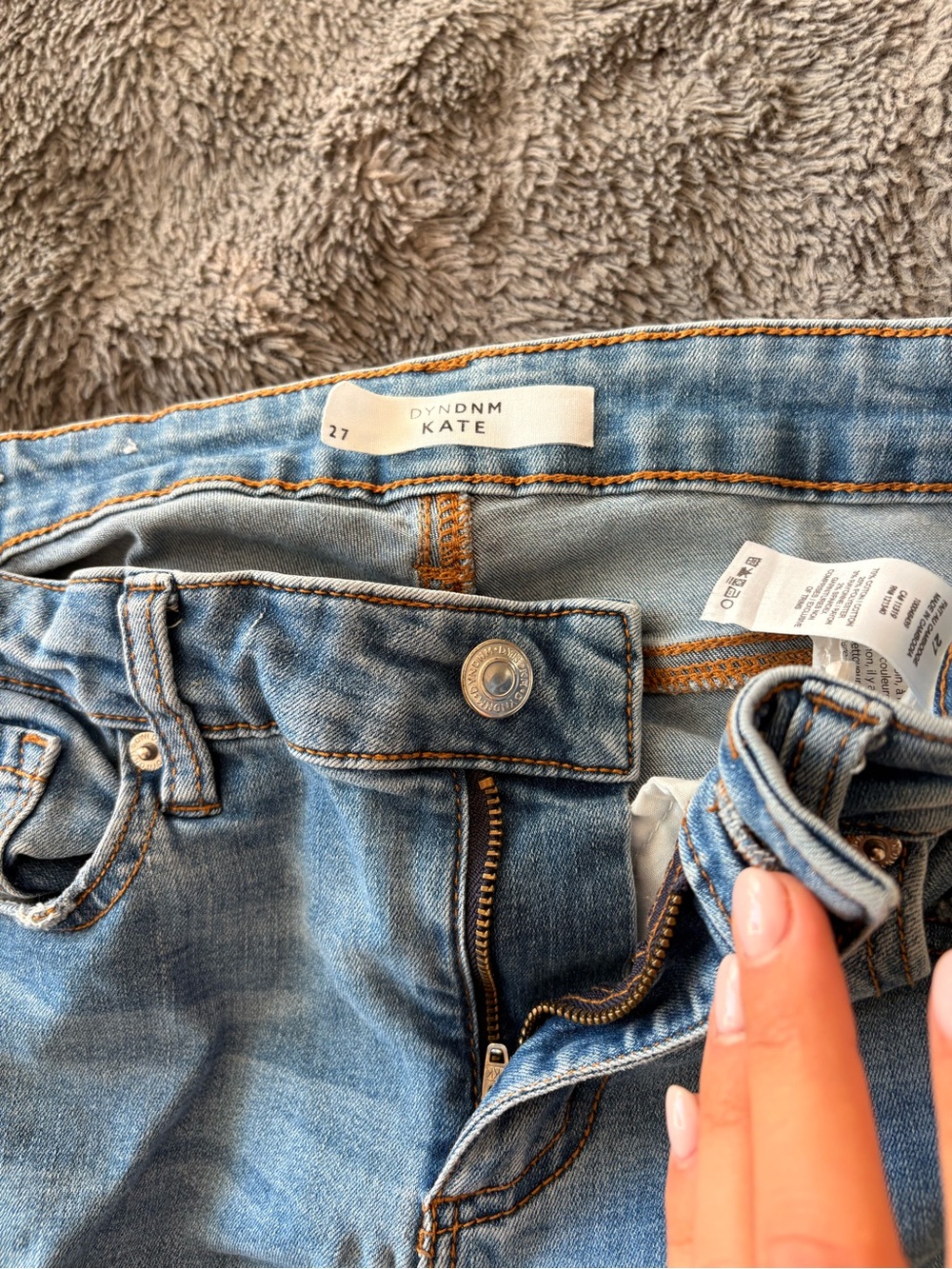 Dynamite Kate Mid-Wash Blue Skinny Jeans